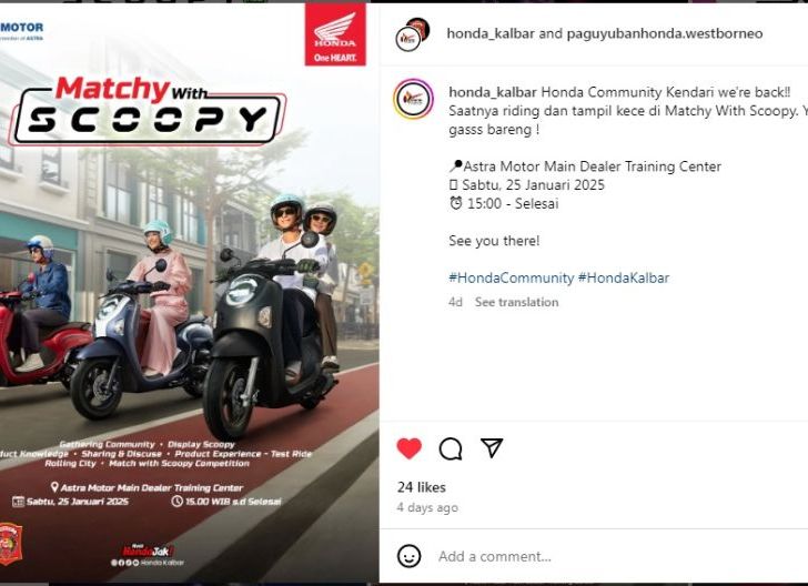 Photo of Alami Perubahan Signifikan, Ini Spesifikasi New Honda Scoopy yang akan Diperkenalkan Astra Motor Kalbar 