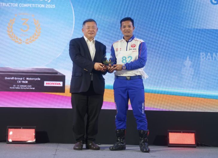 Photo of Raih Posisi Ketiga di kategori Safety Innovative Concept dan 150cc, Instruktur Safety Riding AHM Berjaya di Pentas The 3rd Asia-Oceania Honda Safety Instructor Competition 2025  