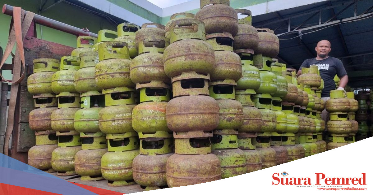 Pertamina Tambah 233 Ribu Tabung Pasokan Gas Elpiji 3 Kg di Kalimantan Barat