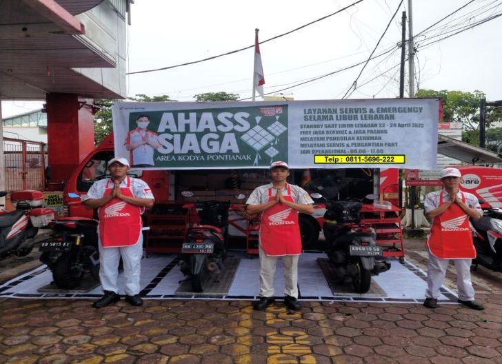 Photo of Promo Free Jasa Service, AHASS Siaga dari Asmo Kalbar Solusi Terbaik saat Kendaraa Terkendala saat Rayakan Lebaran Idulfitri 2025