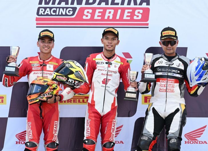Photo of CBR Tercepat, Astra Honda Kuasai Seri Perdana Mandalika Racing Series 2025