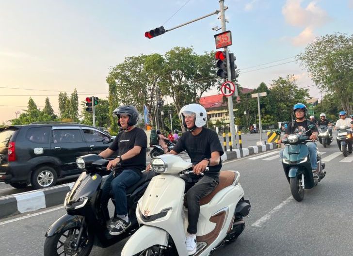 Photo of 15 Rider dari Berbagai Latar Belakang Meriahkan Saturide With Honda Stylo 160 dari Astra Motor Kalbar