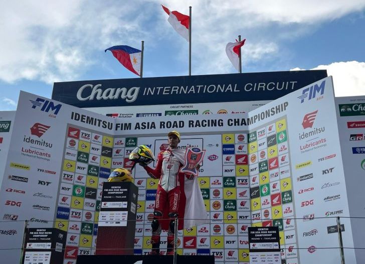 Photo of Membalap dengan Spektakuler, Ramadhipa Raih Podium Perdana di Ajang  European Talent Cup (ETC) Musim 2025 di Sirkuit Estoril 