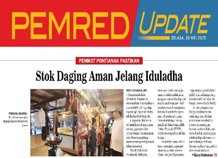Photo of Pemkot Pontianak Pastikan Stok Daging Aman Jelang Iduladha