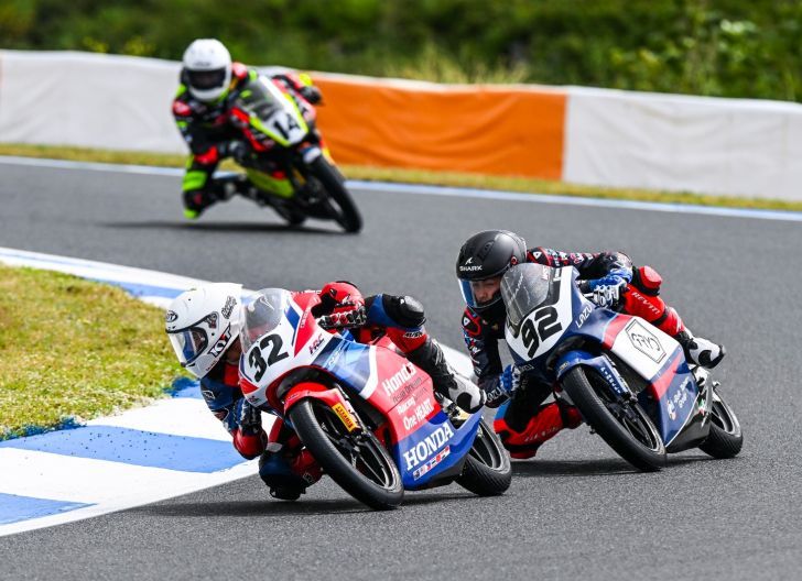 Photo of Tampil Bersama Honda Asia-Dream Junior Team, Dua Pembalap Astra Honda Racing Team Tunjukkan Potensi Terbaik di ETC 2025