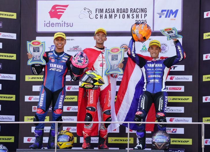 Photo of Pembalap Astra Honda Racing Team Kuasai Podium ARRC Seri Sepang dengan Laju Honda CBR Series