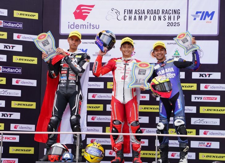 Photo of Membalap dengan CBR Series, Pembalap AHRT Kuasai Podium ARRC di Sirkuit Sepang Malaysia