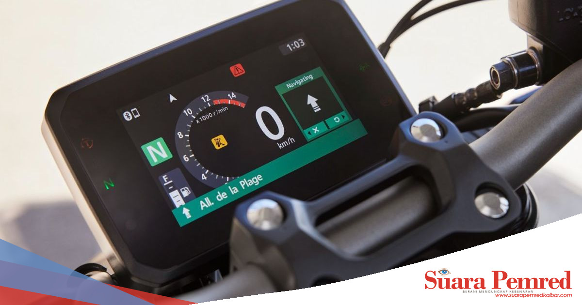 Dengan Fitur Baru, Penyematan 5” TFT Panel Meter Honda RoadSync Membuat ...