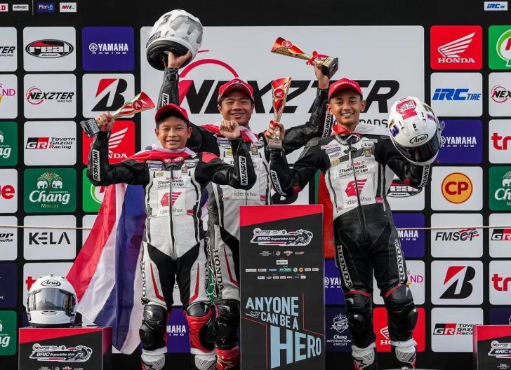 Photo of Pembalap Binaan AHM Kibarkan Merah Putih, Tampil Prima Raih Podium Utama di Kejuraan Balap Internasional 