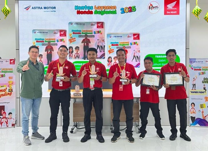 Photo of Kontes Layanan Honda Regional Astra Motor Kalbar Lahirkan Front Line People Profesional