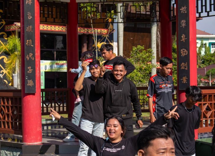 Photo of Kebahagiaan Anggota Komunitas Honda dan Astra Motor Kalbar Saat Gelar Vario Edi Ride 