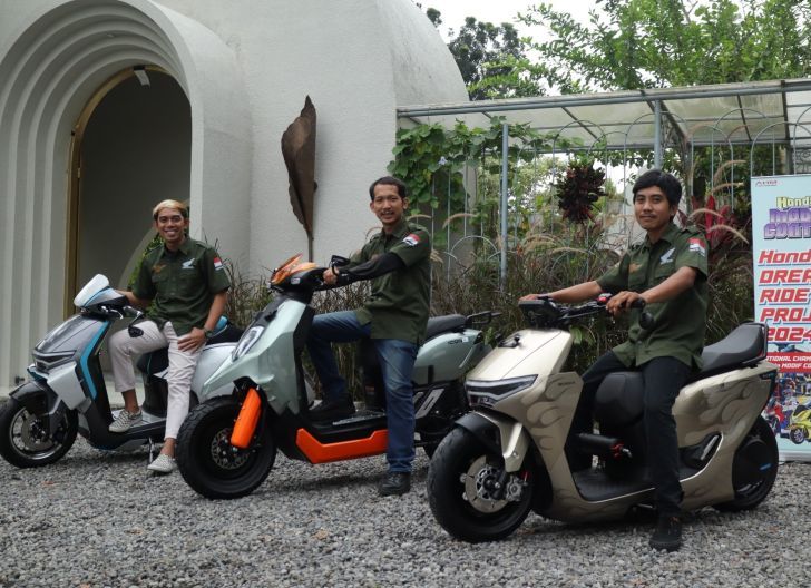 Photo of Tiga Juara Modifikasi Hadirkan Konsep yang Sensasional, Ini Karya Perdana pada Motor Listrik Honda