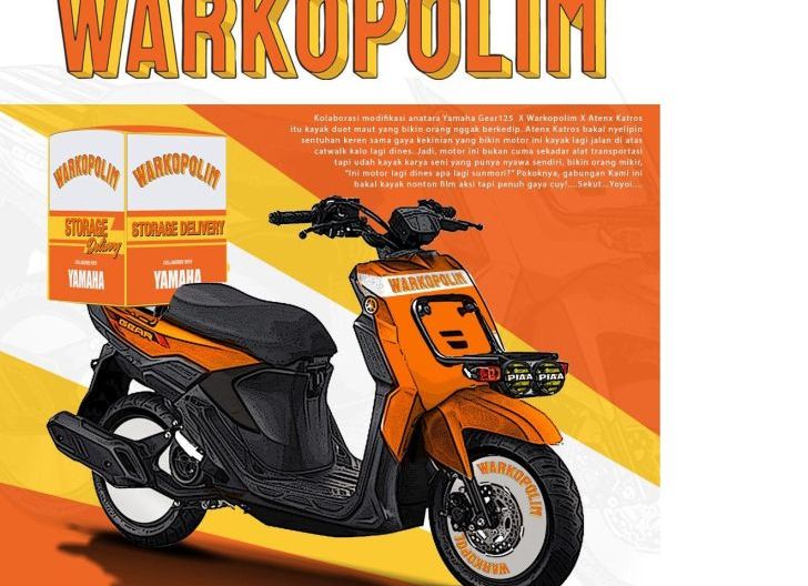 Photo of Terbukti Tangguh dan Multi-Fungsi, YAMAHA GEAR ULTIMA Jadi Pilihan Motor Operasional di Warkopolim