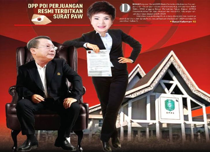 Photo of Akhirnya Linda Ango PAW Paulus Andy Mursalim di DPRD Kalbar, DPP PDI Perjuangan Resmi Terbitkan Surat PAW