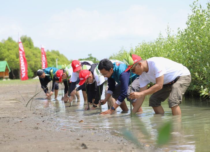 Photo of SC Squad AHM Tanam Ribuan Mangrove untuk Dukung Wisata Hijau di Pesisir Karawang 