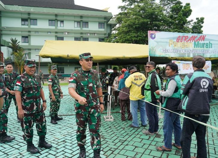 Photo of Bantu Masyarakat Dalam Pemenuhan Pangan, Kodam XII/Tpr Gelar Gerakan Pangan Murah