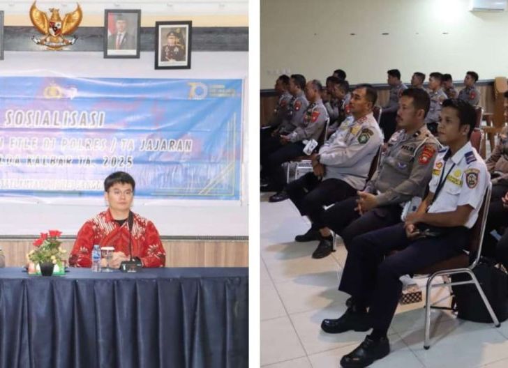 Photo of Menuju Transportasi Digital, Polres Sanggau Hadirkan Sosialisasi ETLE 2025