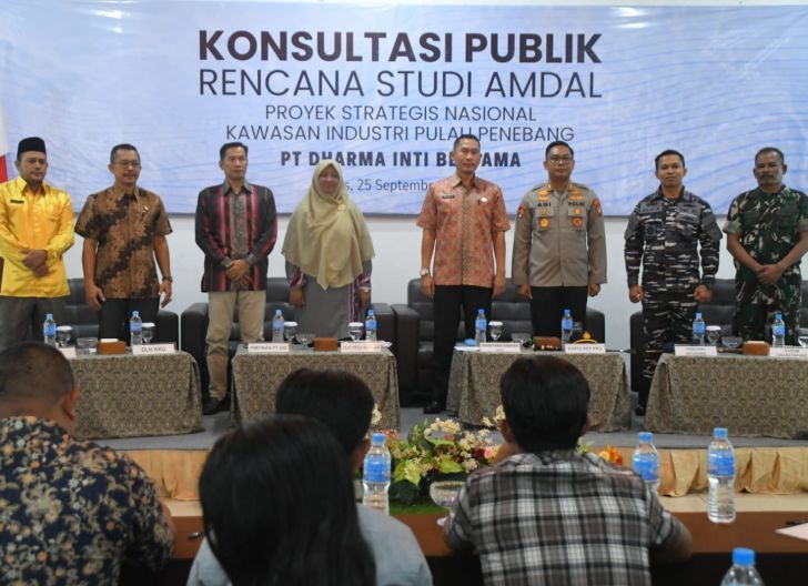 Photo of Konsultasi Publik Studi AMDAL Rencana Pengembangan Kawasan Industri Pulau Penebang