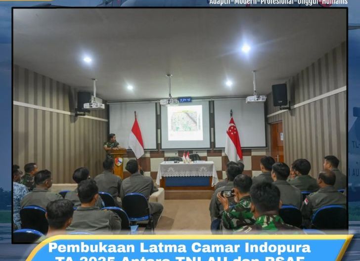 Photo of Pembukaan Latma Camar Indopura TA 2025 Antara TNI AU dan RSAF Berlangsung di Lanud Supadio  