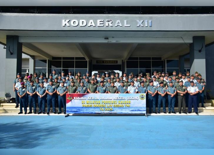 Photo of Kunjungan Pasis Dikreg LIV Sesko TNI TA 2025 ke Mako Kodaeral XII, Wujud Pembinaan dan Sinergitas Antarmatra