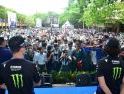 Heboh, Ratusan Pelajar Mataram Meet & Greet dengan Duo Monster Energy Yamaha MotoGP