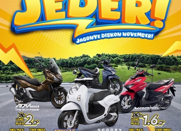 Photo of Dealer Resmi Honda di Kota Pontianak Dapat Promo JEDER saat Beli Motor 