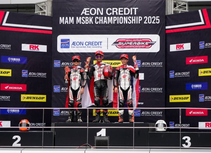 Photo of Pembalap Muda Astra Honda Racing School bakc to back Podium pada Idemitsu Honda Thailand Talent Cup 2025 