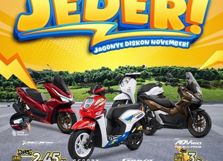 Photo of Jagonye Diskon November, Info Terbaik dari Promo Astra Motor Kalbar