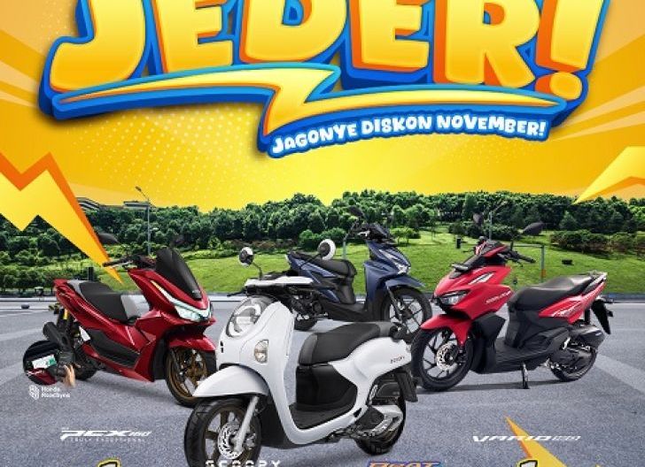 Photo of Konsumen loyal Apresiasi Promo Jeder dari Astra Motor Kalbar di Bulan November 