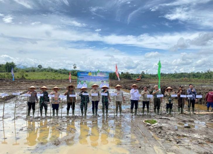 Photo of Pemkab Bengkayang Gelar Tanam Perdana Program Cetak Sawah Rakyat di Desa Sahan