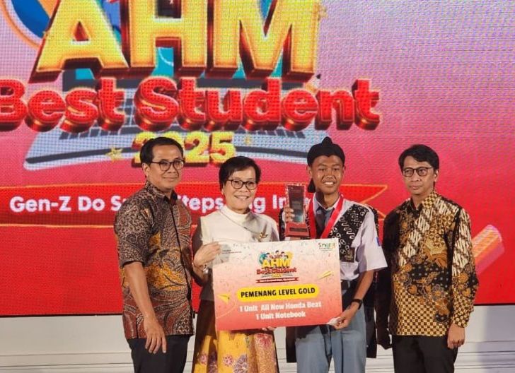 Photo of Wadahi Karya Terbaik Pelajar Indonesia, AHM Sukses Gelar Astra Honda Motor Best Student 2025 