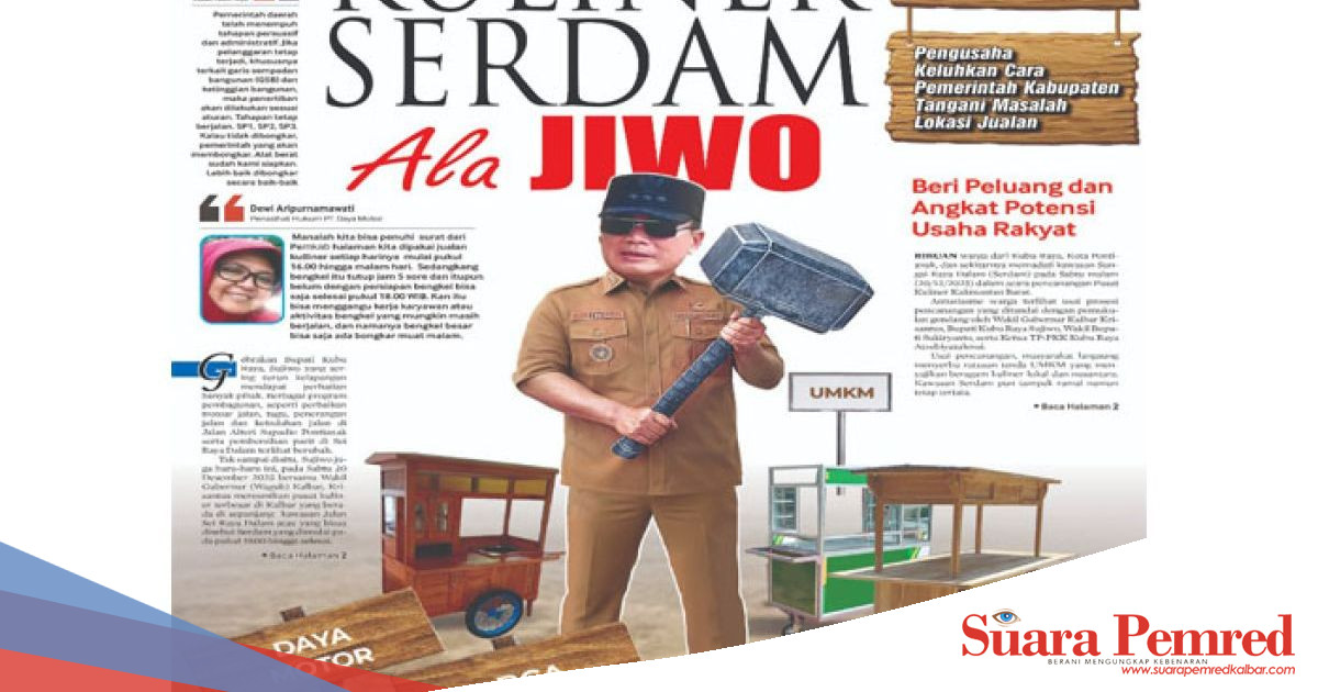 Serdam Pro & Kontra Kuliner Serdam Ala Jiwo, Pengusaha Keluhkan Cara ...