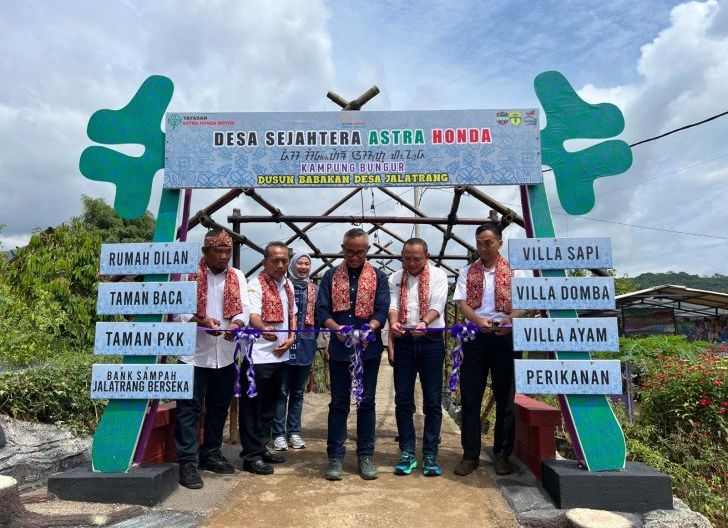 Photo of Inisiatif Program Desa Sejahtera Astra Honda, Langkah Strategis Yayasan AHM Perkuat Potensi Daerah Wisata 