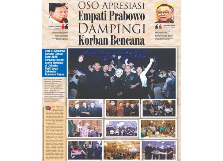 Photo of OSO Apresiasi Empati Prabowo Dampingi Korban Bencana