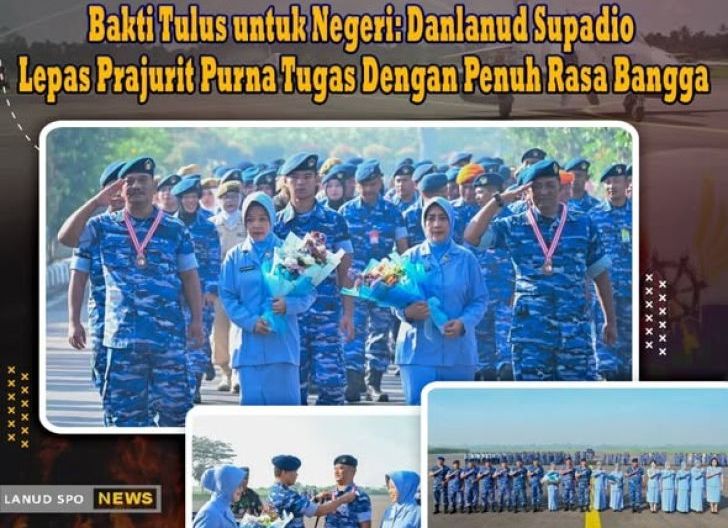 Photo of Bakti Tulus untuk Negeri: Danlanud Supadio Lepas Prajurit Purna Tugas Dengan Penuh Rasa Bangga