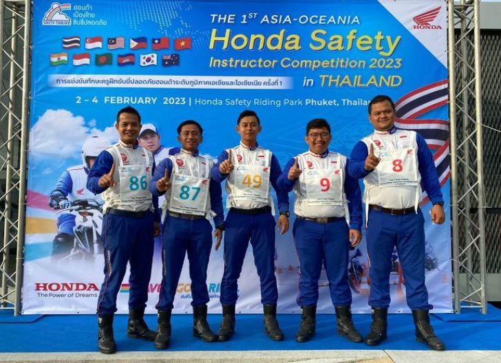 Photo of Raih Peringkat Kedua di Ajang Asia-Oceania Safety Innovative Concept, Instruktur Safety Riding AHM Tunjukkan Kemampuan Terbaik