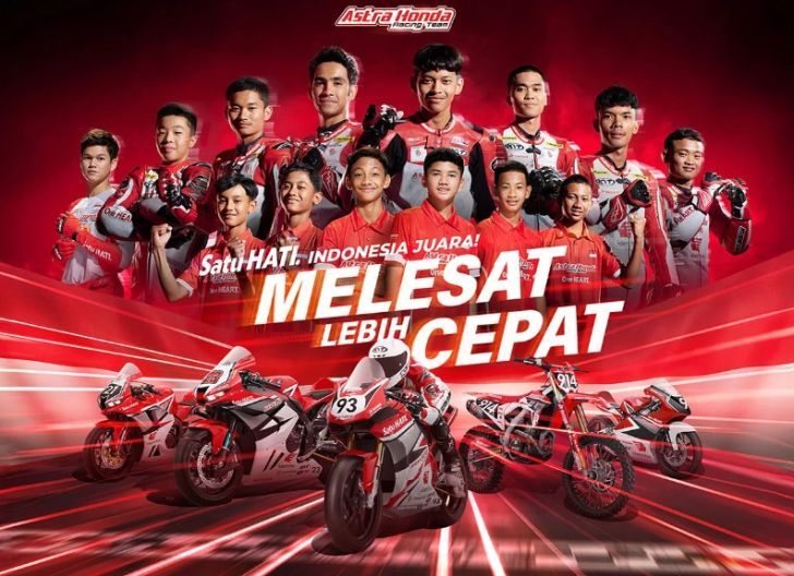 Photo of Skuat Lengkap AHRT untuk Kenjuaraan Balap Dunia Siap Tempur Bersama AHM 