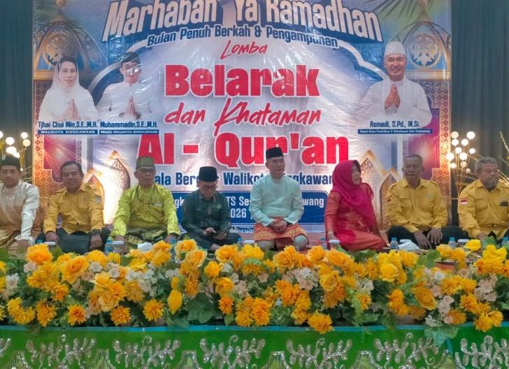 Photo of 598 Siswa Singkawang Ikuti Lomba Belarak dan Khataman Alquran Menyambut Ramadhan