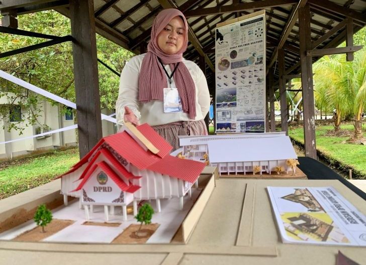 Photo of Mahasiswa Arsitektur Untan Sajikan Perjalanan Akademik Lewat Pameran Archibition 1.0 Section