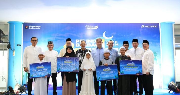 Pelindo Berbagi Ramadan 2026, Ribuan Anak Yatim Terima Santunan