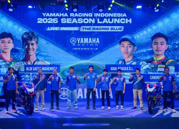 Photo of Yamaha Racing Indonesia 2026 Season Launch, Bangun Mimpi Bersama Wujudkan Kemenangan