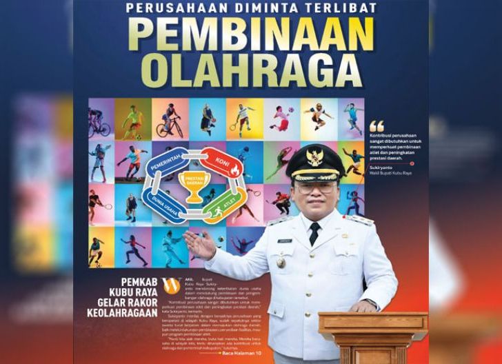 Photo of Perusahaan Diminta Terlibat Pembinaan Olahraga, Pemkab Kubu Raya Gelar Rakor Keolahragaan