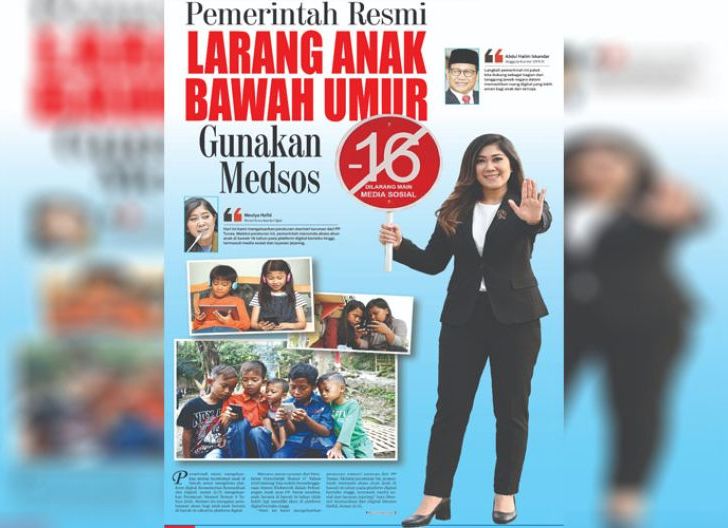 Photo of Pemerintah Resmi Larang Anak Bawah Umur Gunakan Medsos