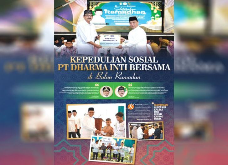 Photo of Kepedulian Sosial PT Dharma Inti Bersama di Bulan Ramadan, Diapresiasi Gubernur Kalbar dan Bupati Kayong Utara