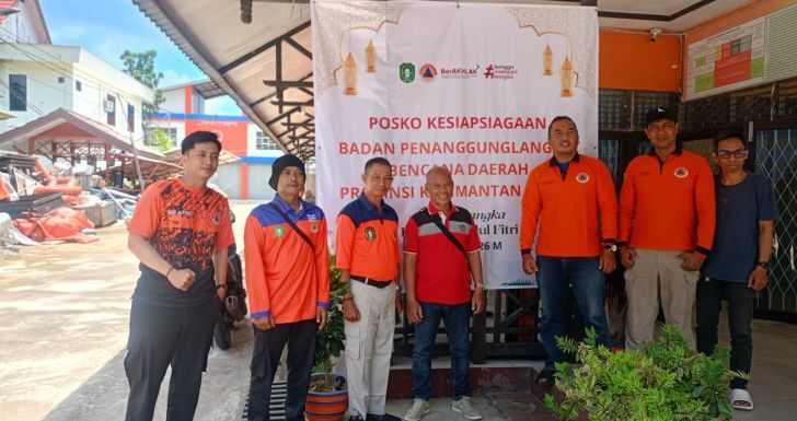 BPBD Kalimantan Barat Dirikan Posko Siaga Lebaran 2026