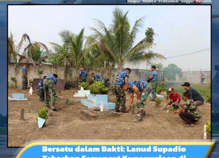 Photo of Bersatu dalam Bakti: Lanud Supadio Tebarkan Semangat Kemanusiaan di HUT ke-80 TNI AU