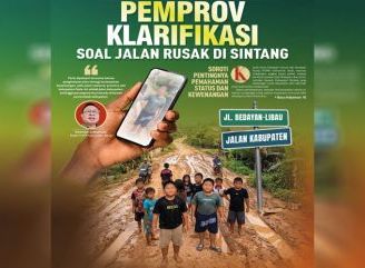 Pemprov Klarifikasi Soal Jalan Rusak di Sintang, Soroti Pentingnya Pemahaman Status dan Kewenangan