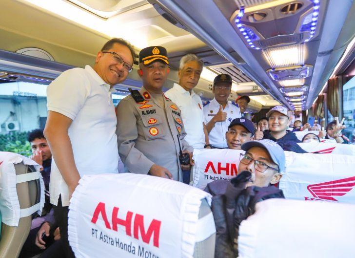 Photo of Program MBBH 2026 dari AHM Sukses Digelar, 2.521 Pemudik Diberangkatkan Menggunakan 60 Bus Eksekutif Menuju Dua Kota Tujuan