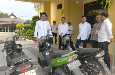 Satreskrim Polres Singkawang Tanngkap Pelaku Curanmor 10 Lokasi