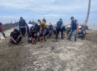 Cegah Abrasi, PT. PSP Berkolaborasi dengan PEJUANG Tanam Seribu Mangrove